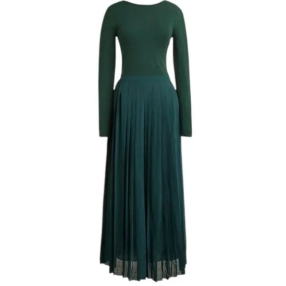 J. Crew Pleated Maxi Dress - Picture 2 of 3
